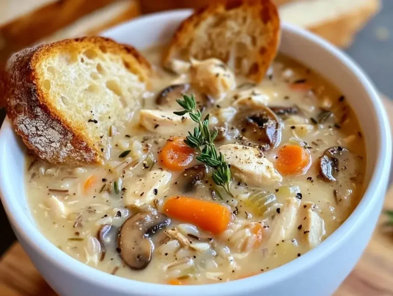 Creamy Chicken and Wild Rice Soup Recipes for Cozy Nights