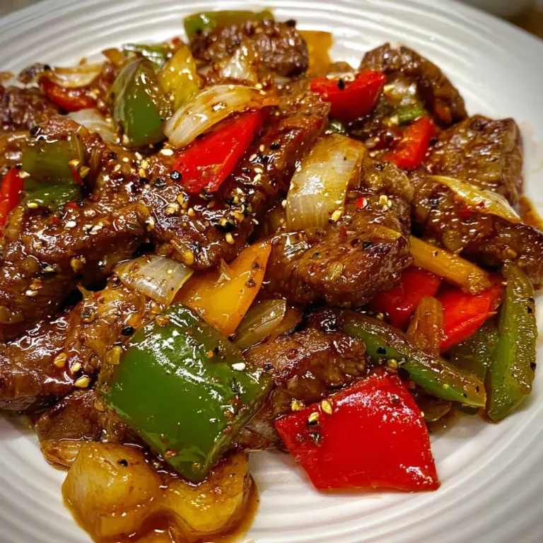 Pepper Steak Stir Fry Meal