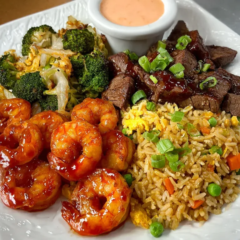 Hibachi Steak Shrimp Rice
