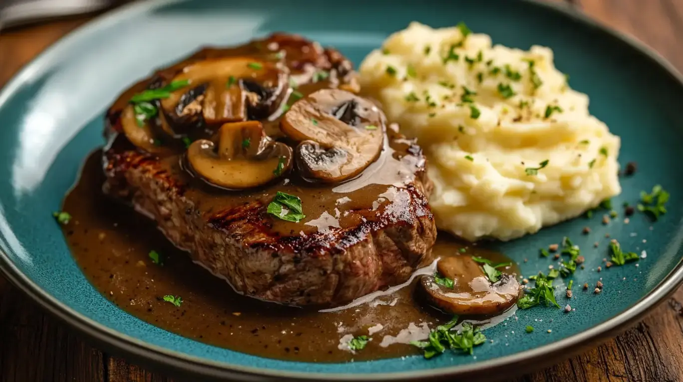 Tender Crockpot Cube Steak in a Slow Cooker