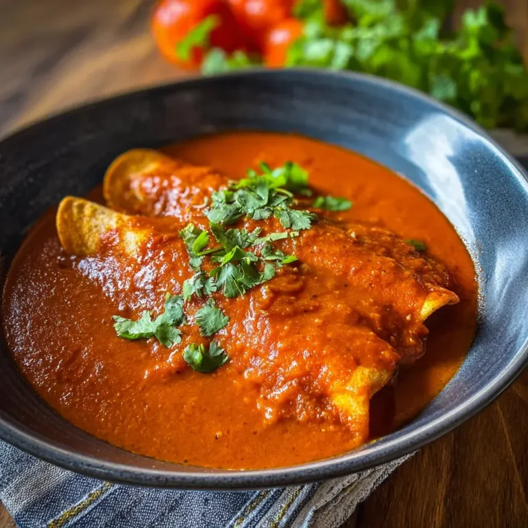 Chimayo Red Chile Enchilada