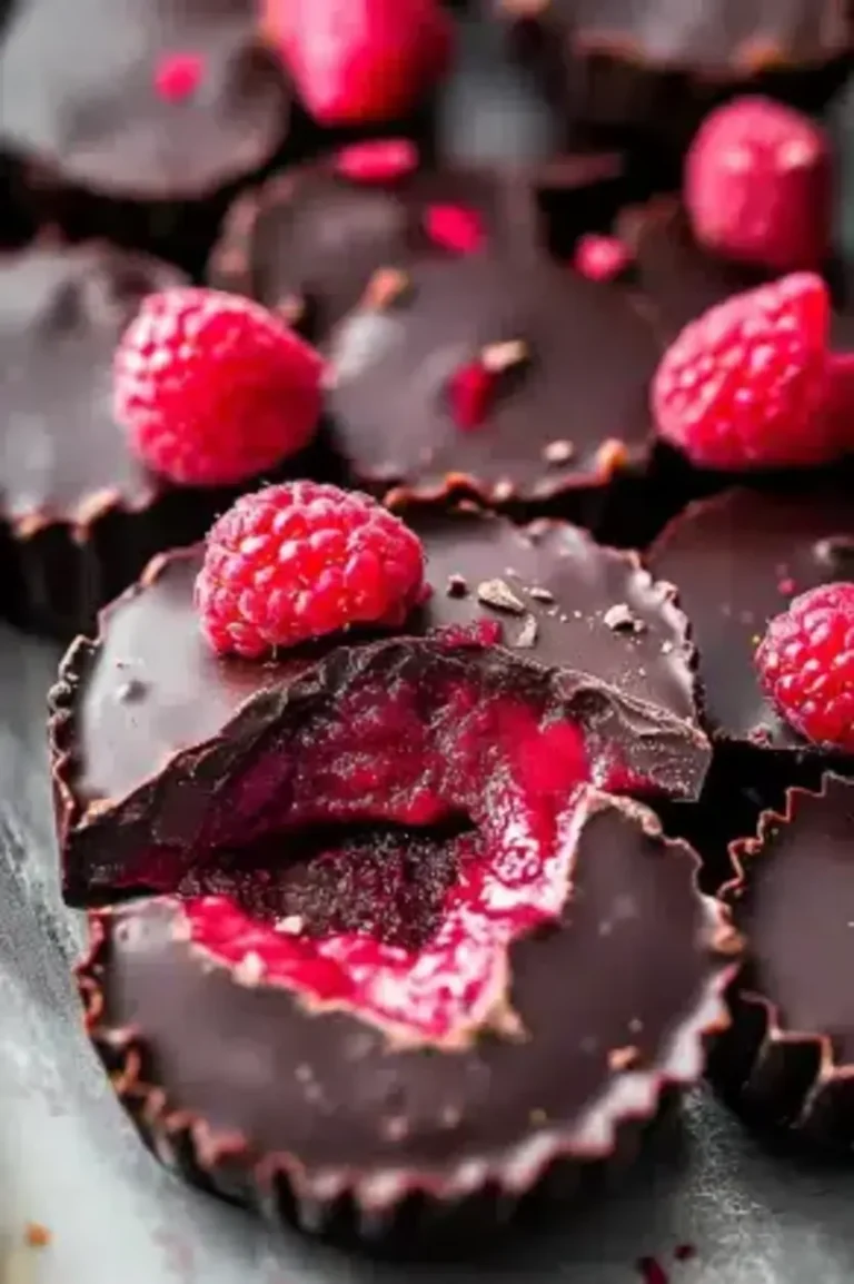 Holiday Raspberry Chocolate Bites