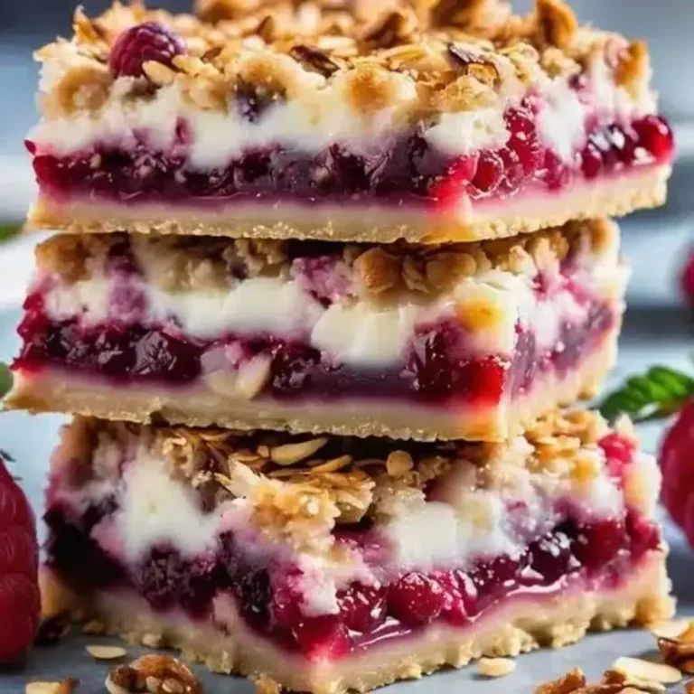 Raspberry Cheesecake Bars: A Heavenly Treat