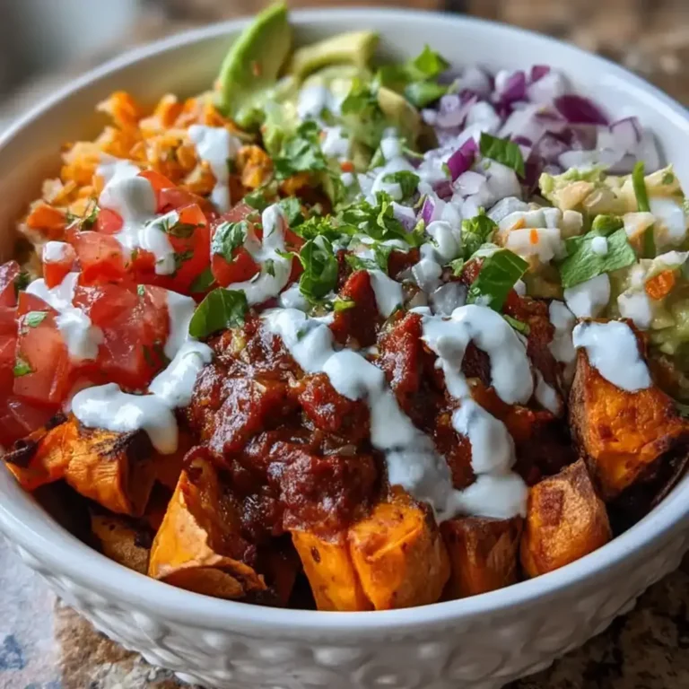 Sweet Potato Taco Bowl – Flavor-Packed Healthy Dinner Idea