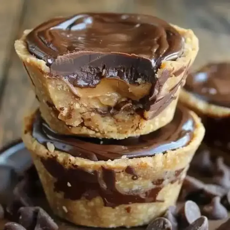 Mini Chocolate Peanut Butter Pies – Easy Dessert Recipe
