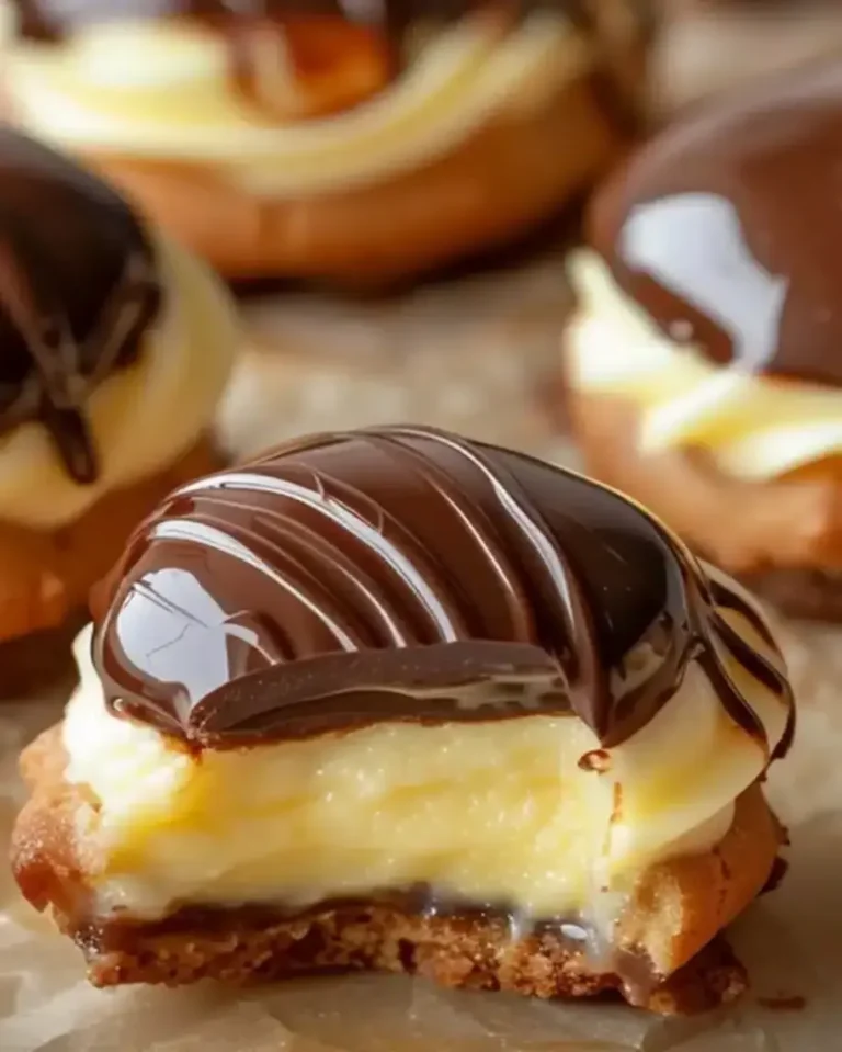 Boston Cream Pie Cookie Bites Recipe – Irresistible Treats