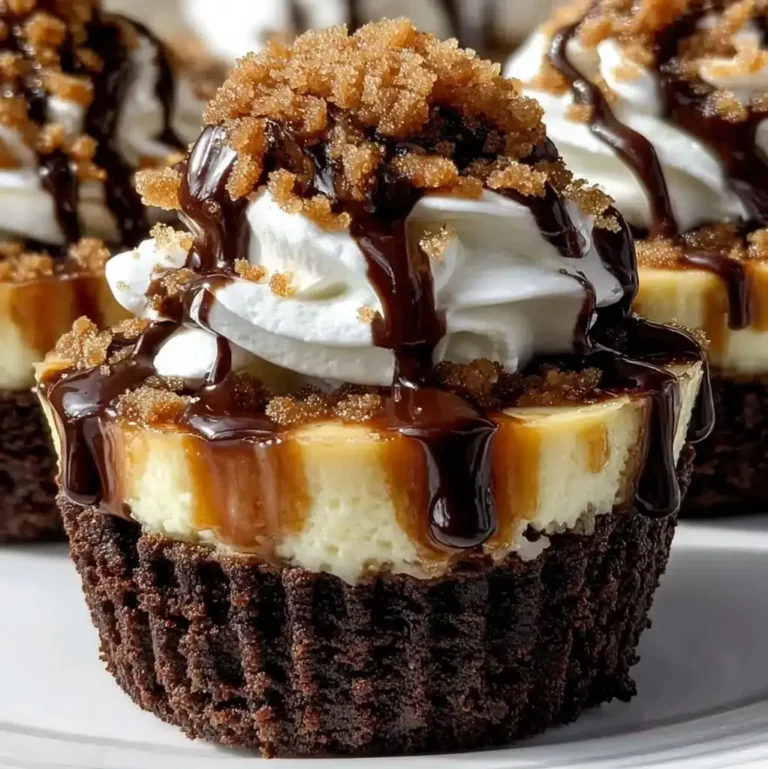 Loaded Brownie Cheesecake Cups