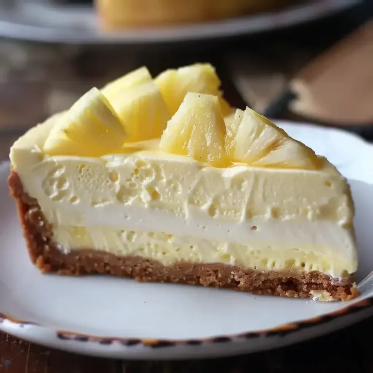 Pineapple Cheesecake Recipe: Tropical Delight
