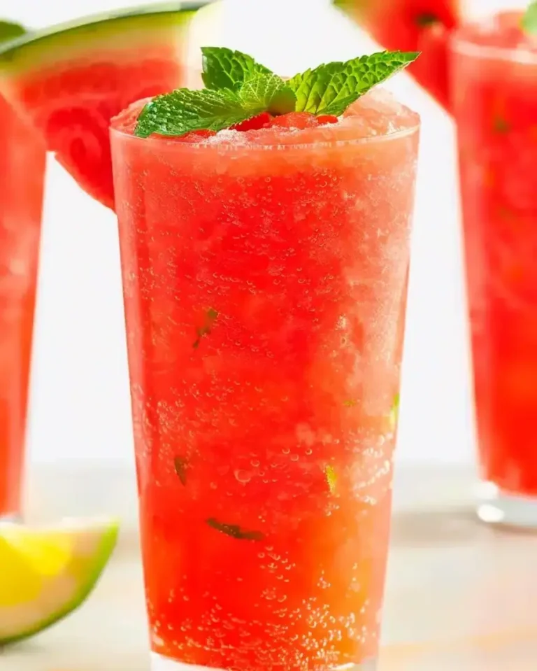 Summertime Watermelon Bliss Slush – Refreshing Summer Treat