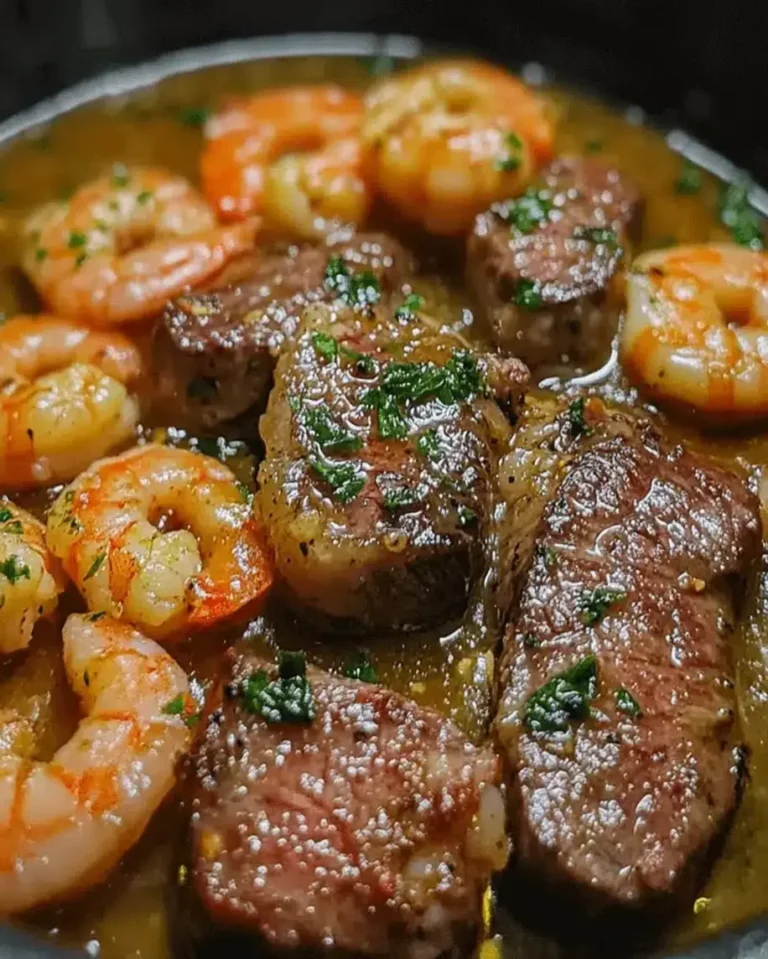 Steak and Shrimp Scampi Recipe – Easy Garlic Butter Dish