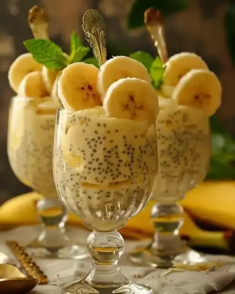 Banana Chia Pudding Delight: Healthy Breakfast Recipe