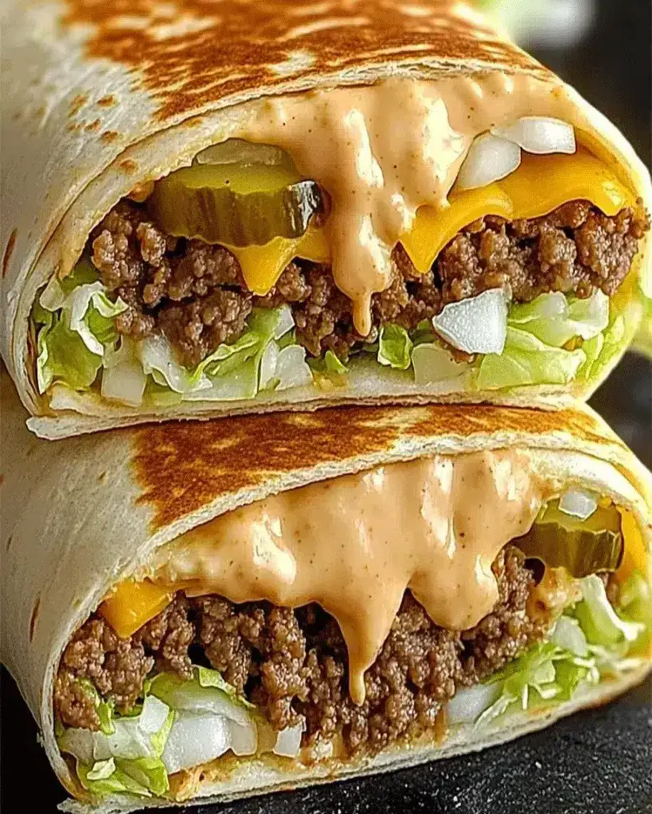 Big Mac Wraps Recipe - Easy & Delicious Meal Idea