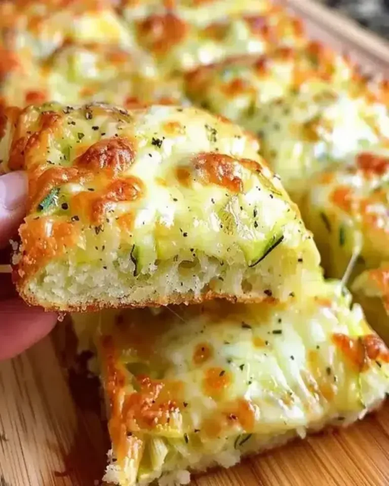 Cheesy Zucchini Breadsticks Recipe | Easy & Delicious