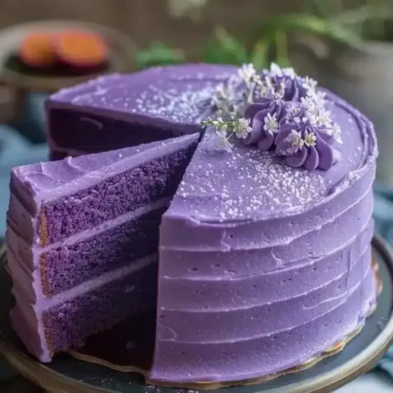 Blueberry Velvet Cake: Perfectly Sweet & Tangy