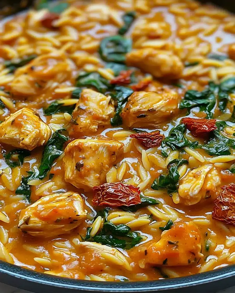 Marry Me Chicken with Risoni - A creamy, flavorful one-pan dish