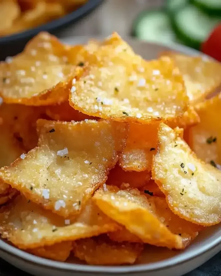 Cottage Cheese Chips Air Fryer – Crispy Snack Recipe