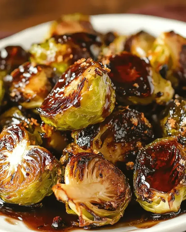 Honey Balsamic Brussels Sprouts – Easy and Healthy Recipe