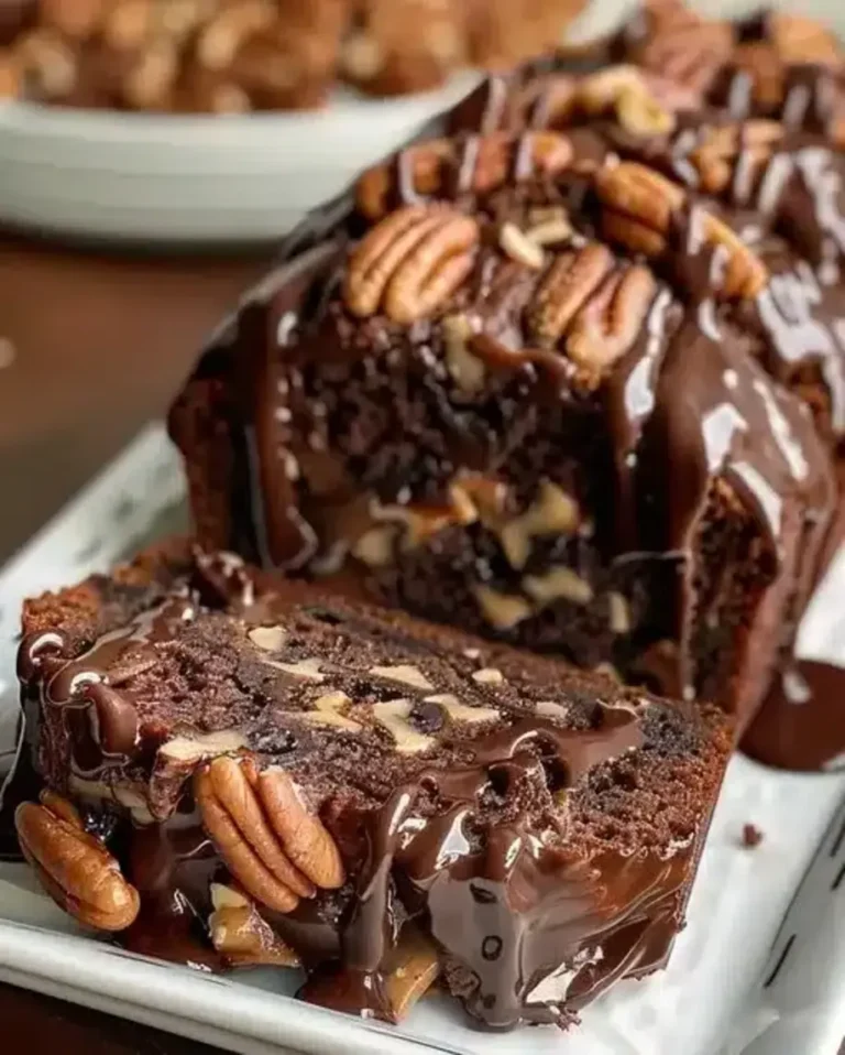 Gooey Chocolate Pecan Cake – Irresistibly Delicious Recipe