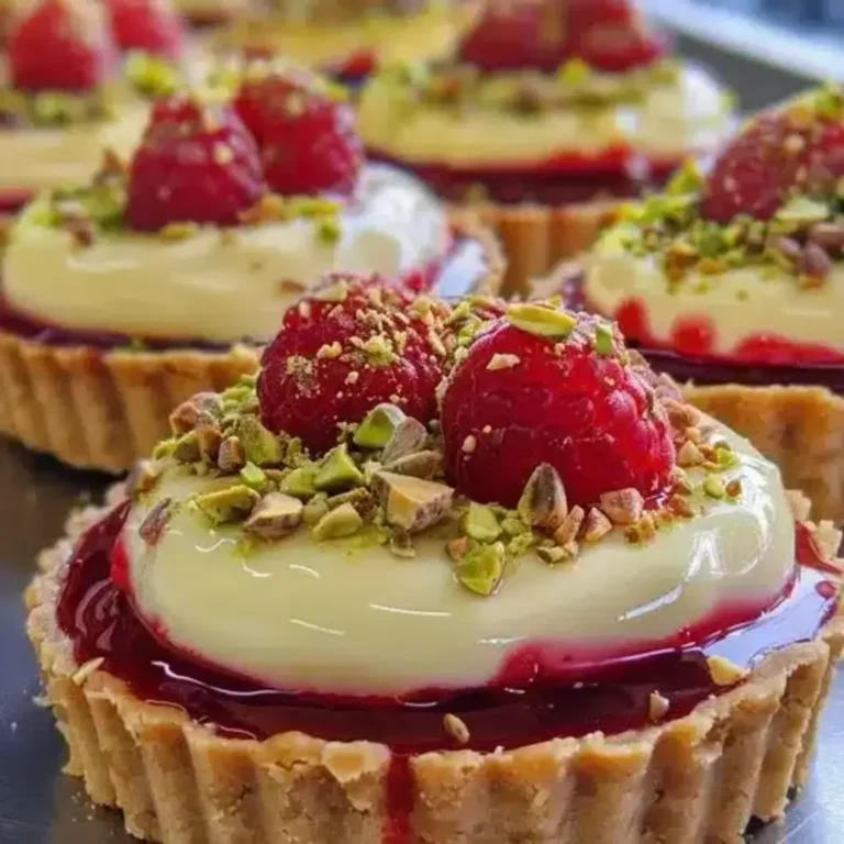 Raspberry & White Chocolate Tartlets Recipe