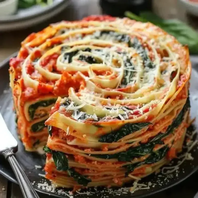 Spiral Vegetable Lasagna Recipe: A Flavorful Twist on a Classic Dish