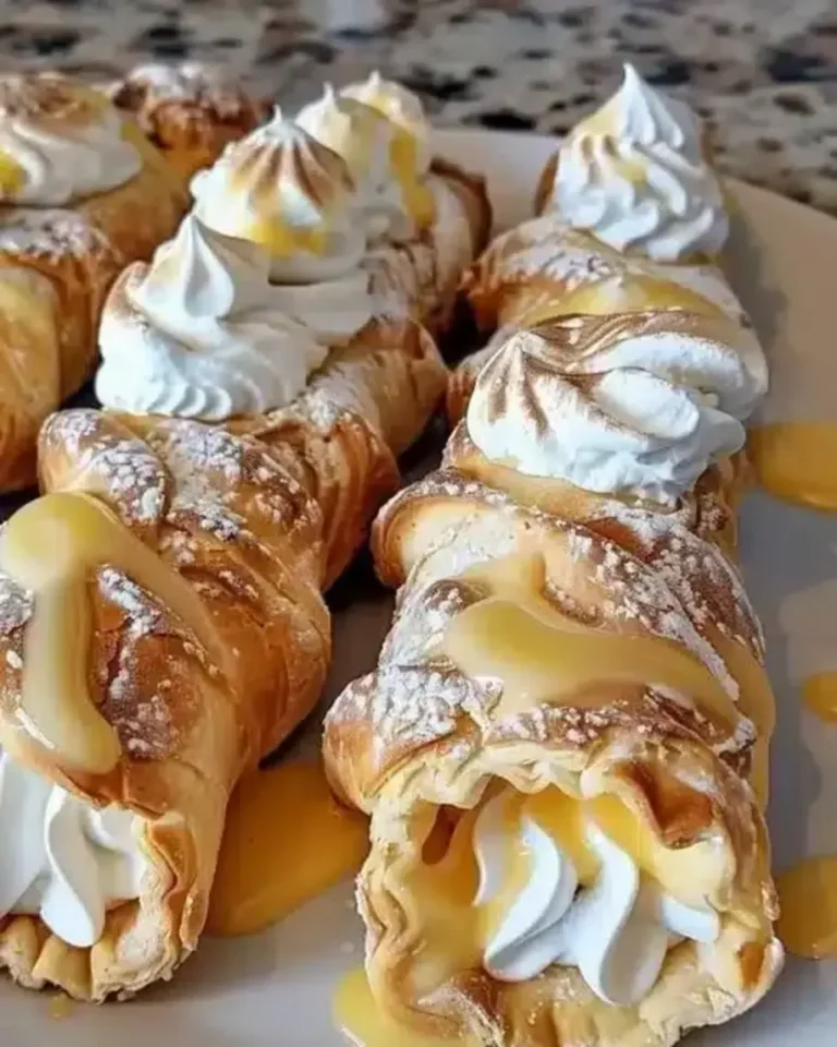 Lemon Meringue Pie Cannolis: Summer’s Perfect Treat
