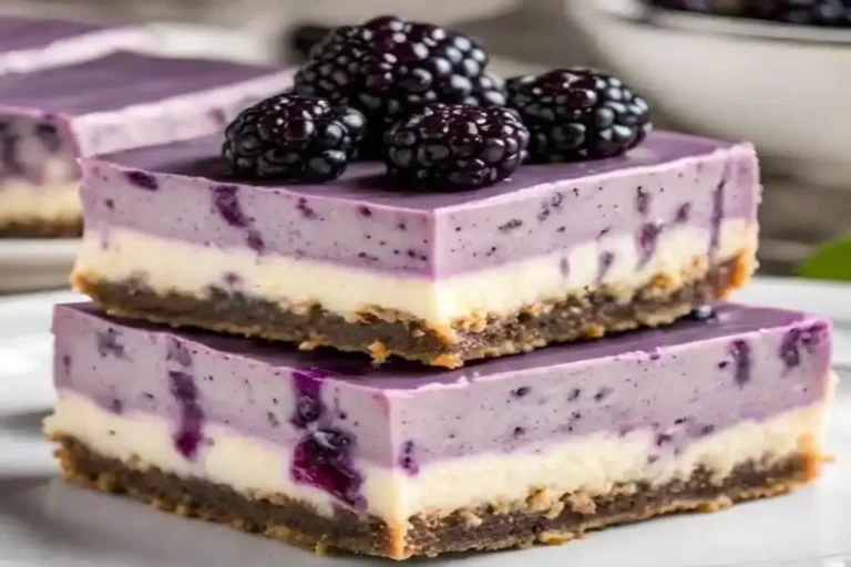 Blackberry Cheesecake Bars: Easy & Delicious Recipe
