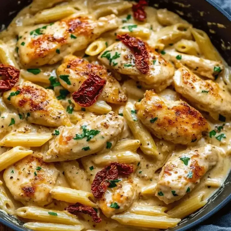 Marry Me Chicken Pasta – Creamy Garlic Parmesan Dish
