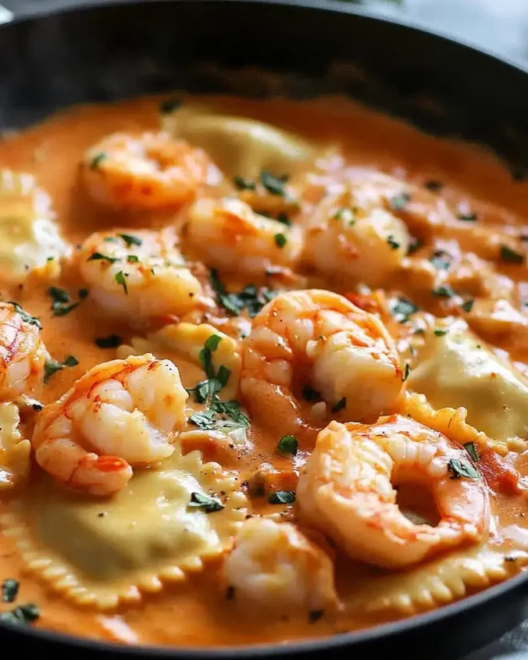 Homemade Shrimp and Lobster Ravioli