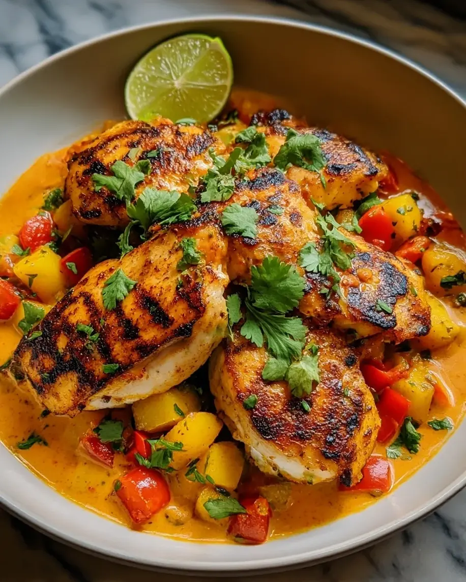 Spicy Brazilian Coconut Chicken Recipe