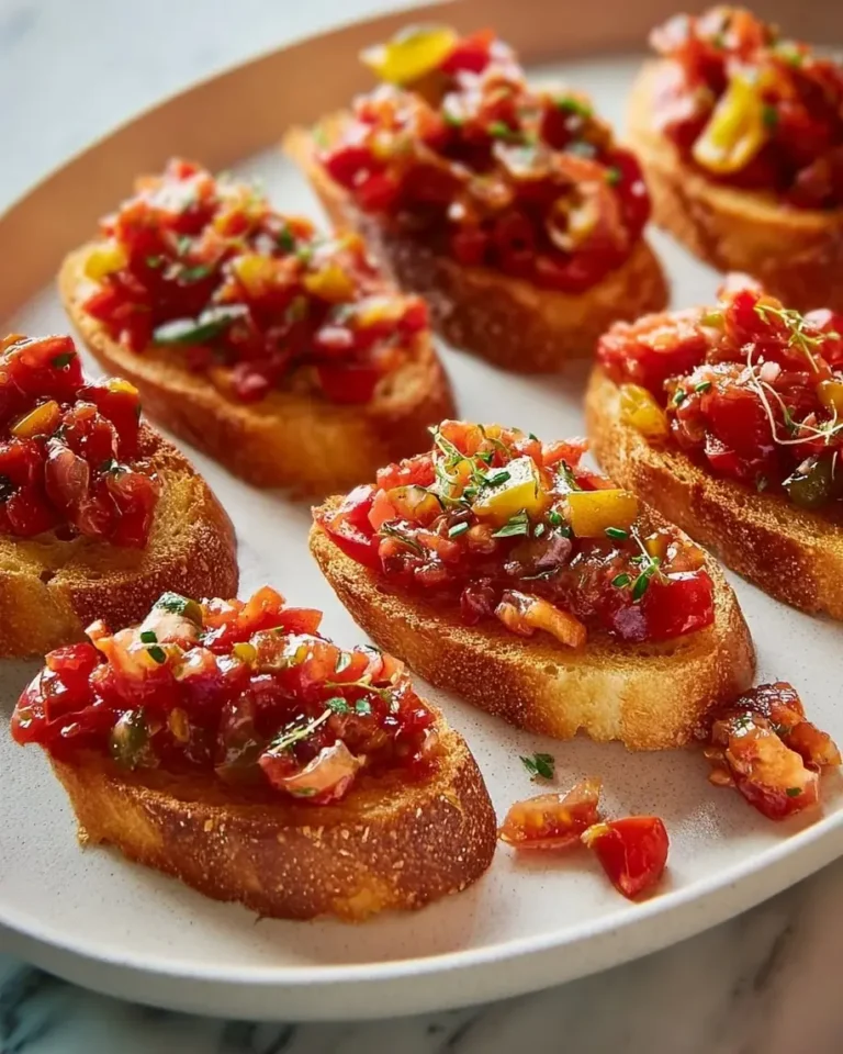 Tomato & Nduja Bruschetta Recipe