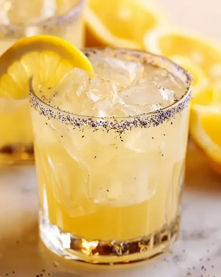 Lemon Lavender Margaritas Recipe