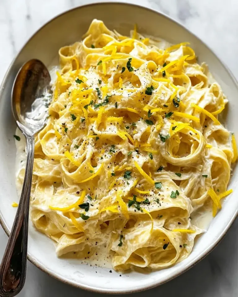 Pappardelle al Limone (Creamy Lemon Pasta) Recipe