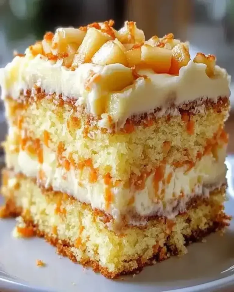 Heavenly Carrot Apple Cake Recipe – Delicious & Easy