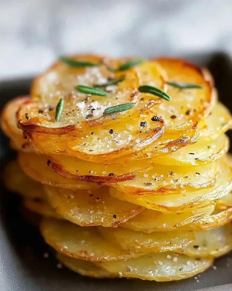 Air Fryer Sliced Potatoes Recipe