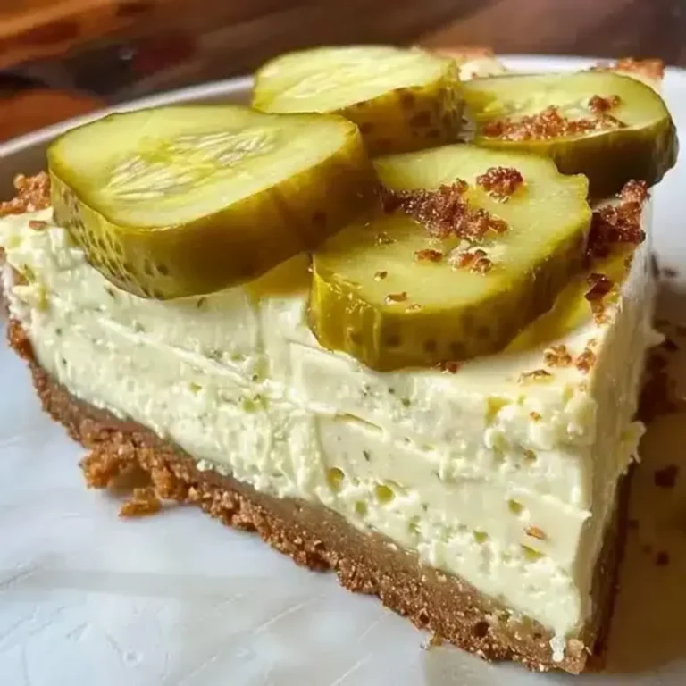 Pickle Cheesecake Recipe – Savory & Unique!
