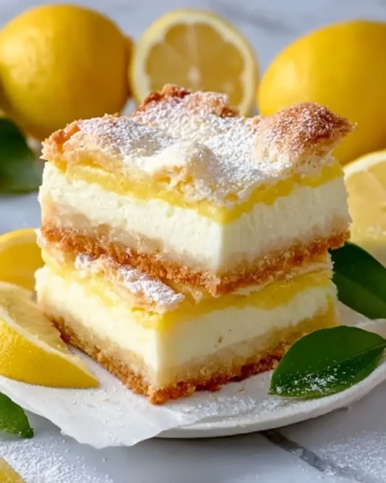 Lemon Cream Cheese Bars Recipe
