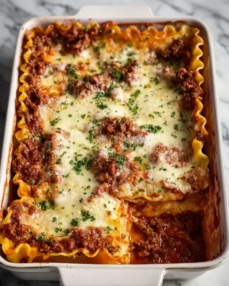 Easy Meat Lasagna Recipe