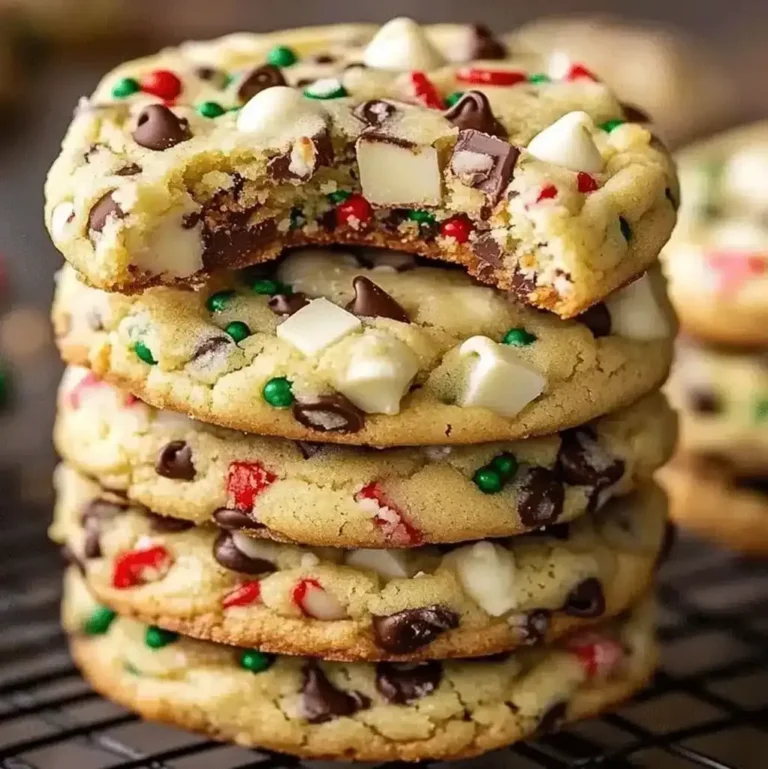 Winter Wonderland Chocolate Chip Christmas Cookies