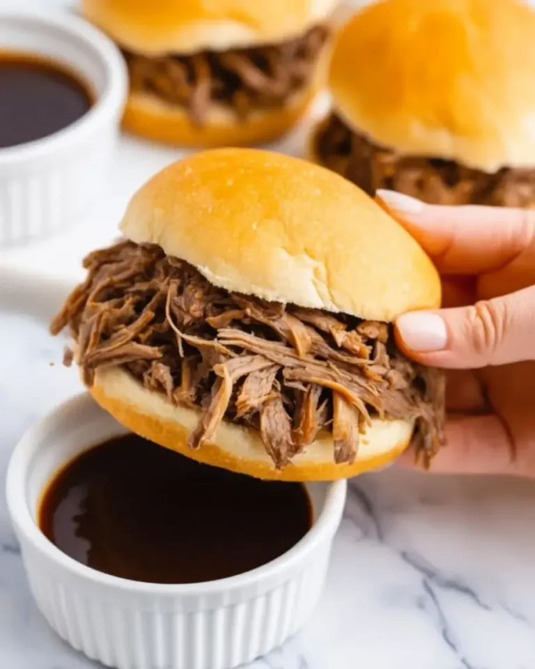 Crock Pot French Dip Sandwiches Recipe