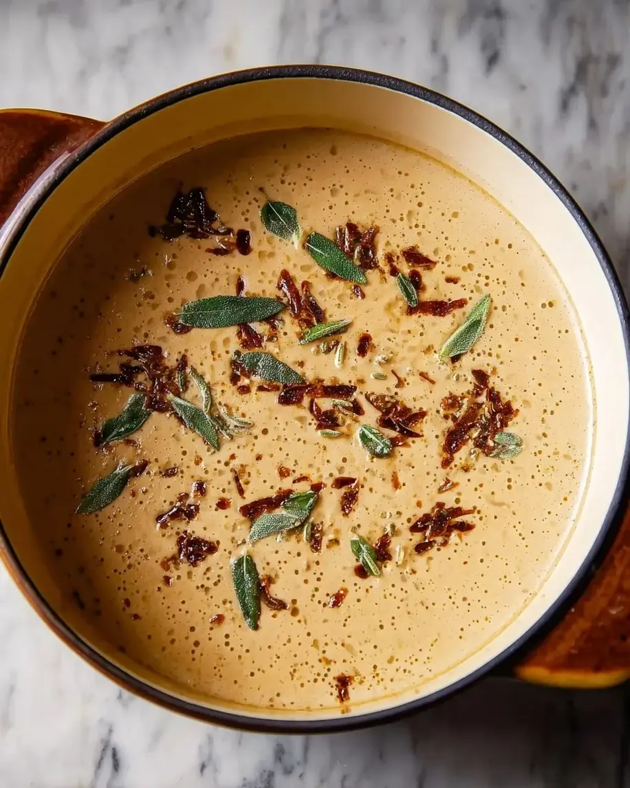 Asiago Roasted Garlic Cauliflower Soup Recipe