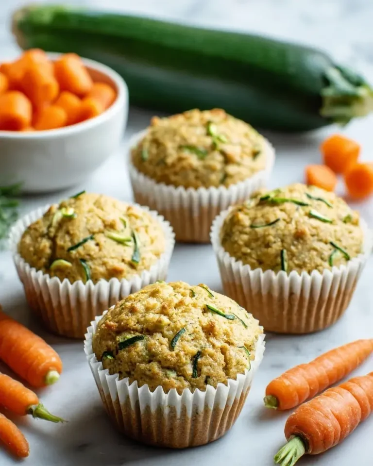 Zucchini and Carrot Breakfast Muffins Recipe