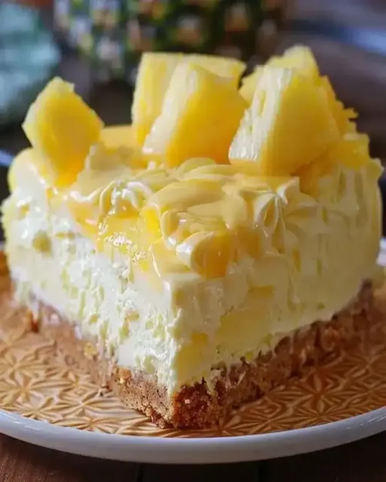Pineapple Heaven Cheesecake Recipe: Easy & Delicious