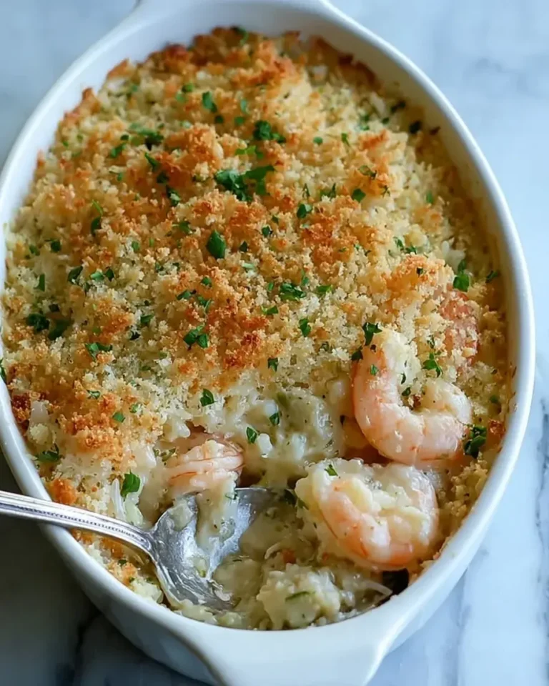 Shrimp and Crab Seafood Casserole Recipe