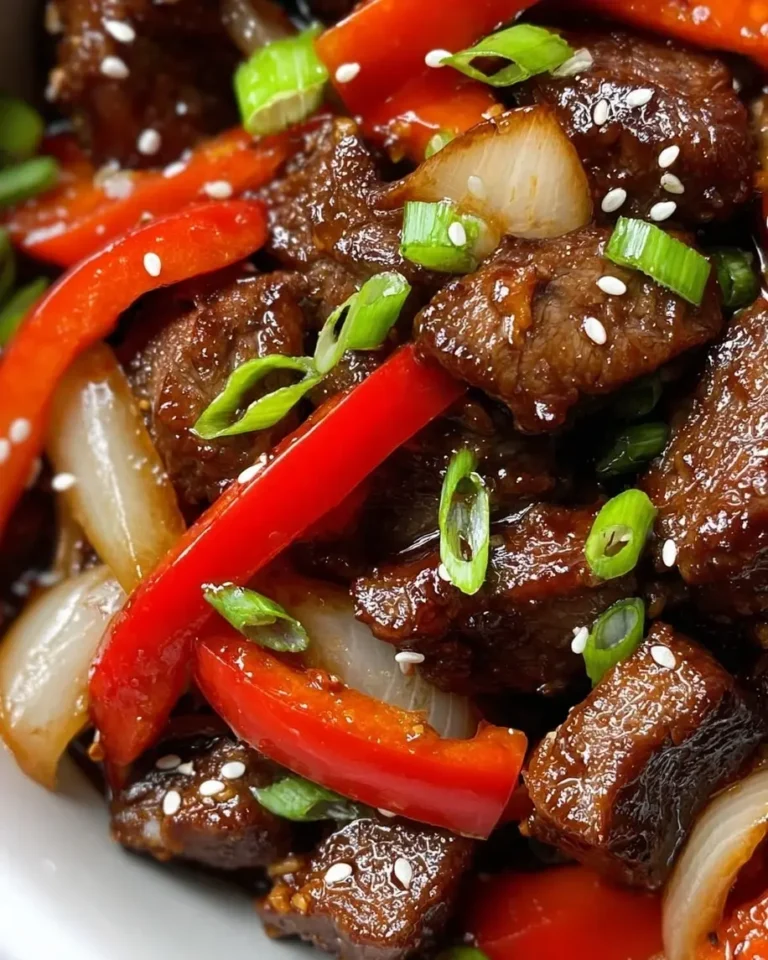 Chinese Pepper Steak with Onions Recipe