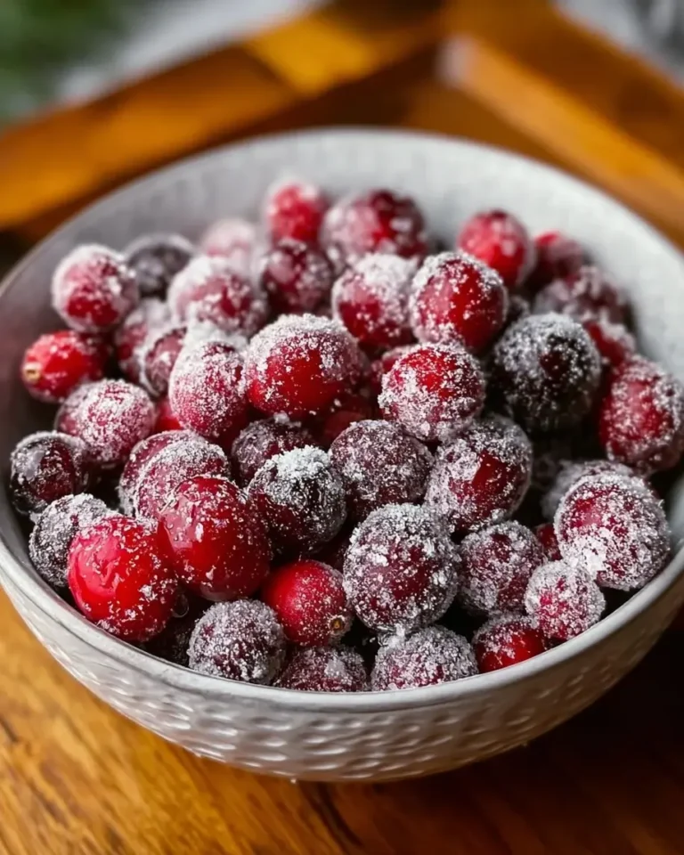 Candied Cranberries Recipe