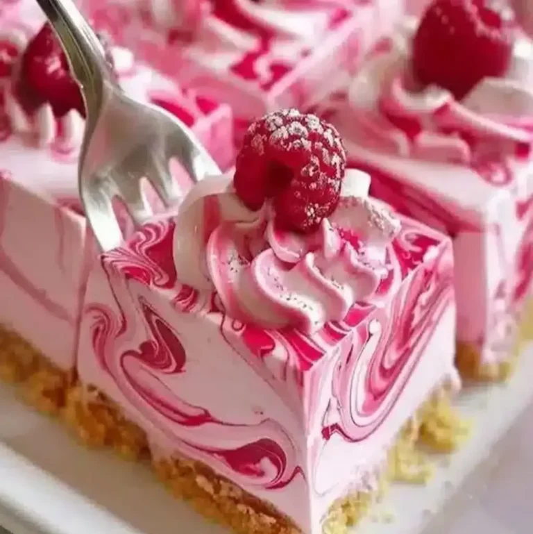 Raspberry Swirl Cheesecake: Easy, No-Gelatin Recipe