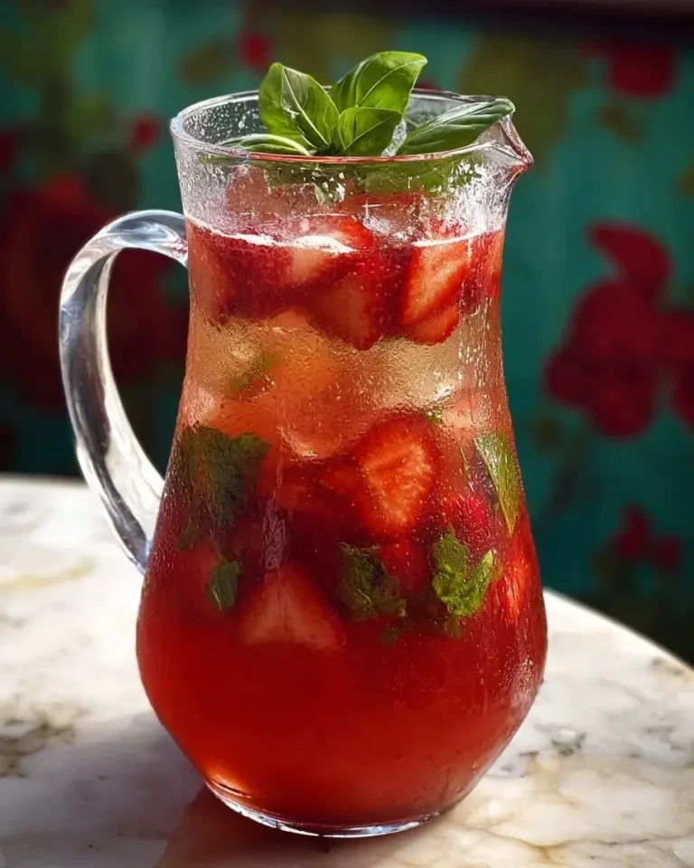 Strawberry Basil Lemonade Recipe