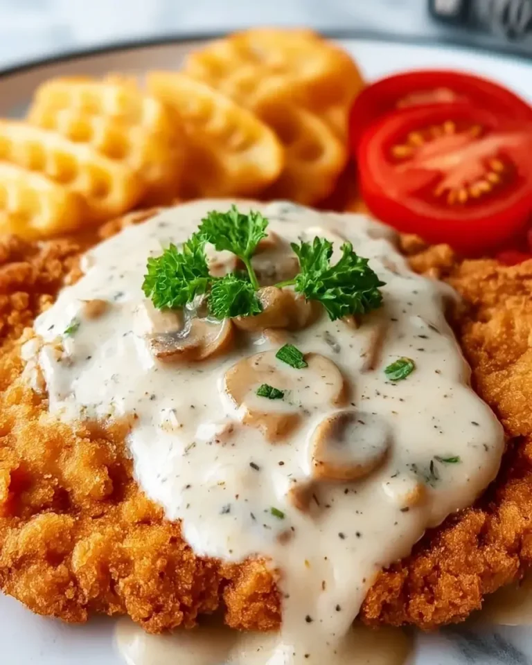 Southern Fried Chicken with Creamy Gravy Recipe