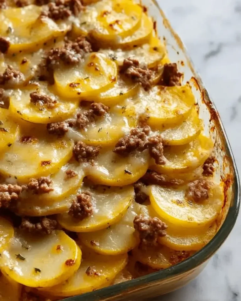 Meat & Potato Casserole Recipe
