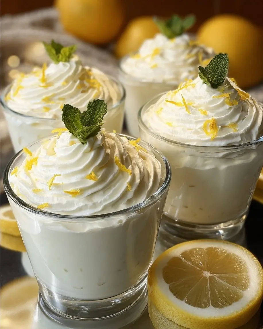 Easy Lemon Mousse Recipe